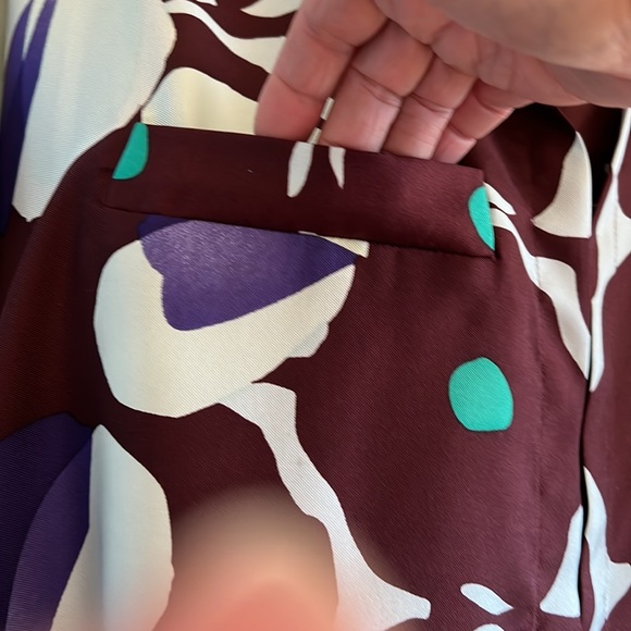 NWOT Diane von Furstenberg silk top. Size M - Picture 4 of 16